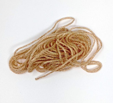 Hareline Micro Pearl Core Braid Tan Chenilles, Body Materials
