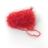 Hareline Micro Polar Chenille UV Red Chenilles, Body Materials