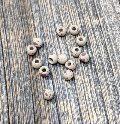 Hareline Mottled Tactical Tungsten Beads #178 Hare's Ear Brown / 1/8 3.3mm Beads, Eyes, Coneheads
