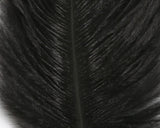 Hareline Ostrich Marabou Black Saddle Hackle, Hen Hackle, Asst. Feathers