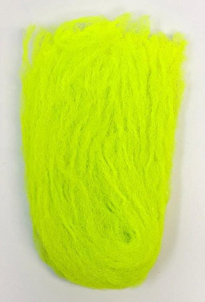 Hareline Para Post Wing Fl. Chartreuse # 127 Flash, Wing Materials