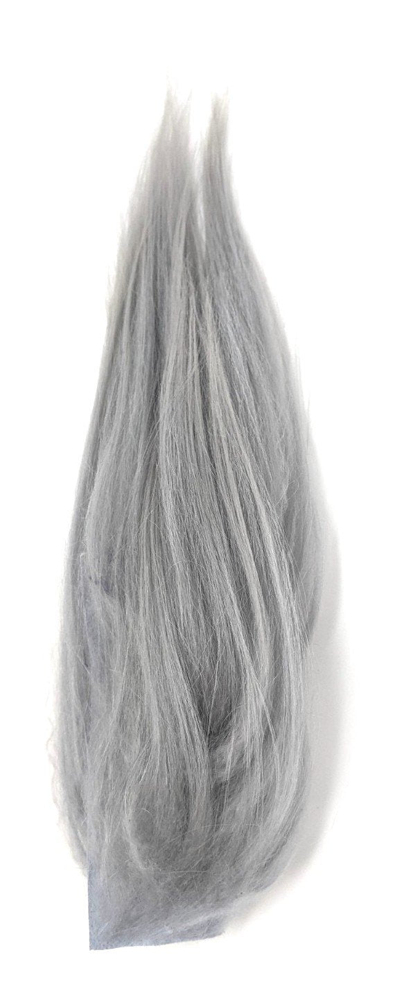 Hareline Polar Goat Hair Gray Hair, Fur