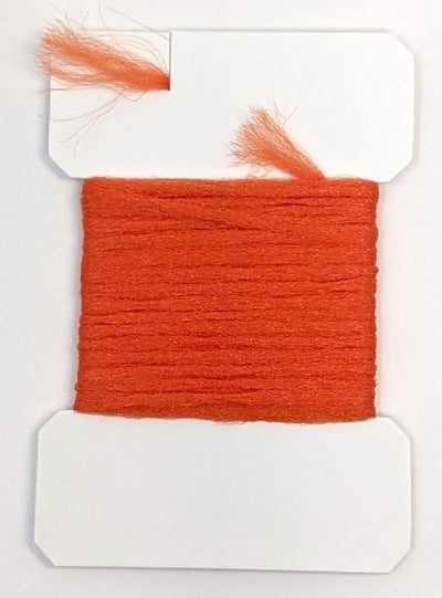 Hareline Polypro Yarn - Poly Yarn Orange Flash, Wing Materials