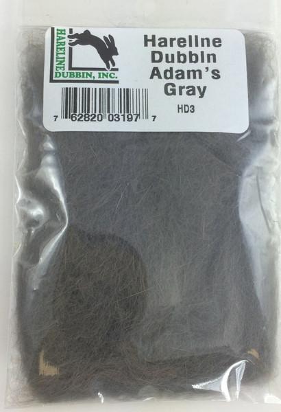 Hareline Rabbit Dubbin adam's gray