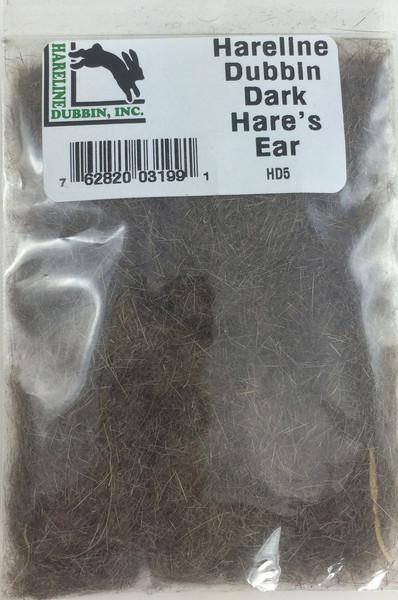 Hareline Rabbit Dubbin dark hare's ear