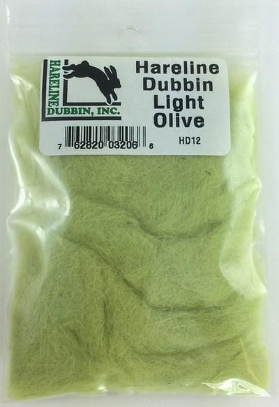 Hareline Rabbit Dubbin light olive
