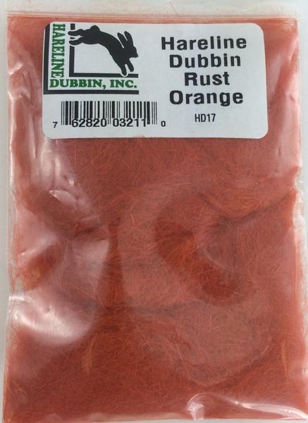 Hareline Rabbit Dubbin rust orange