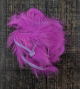 Hareline Rabbit Strips Fl. Pink Hair, Fur