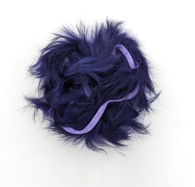 Hareline Rabbit Strips Purple Hair, Fur