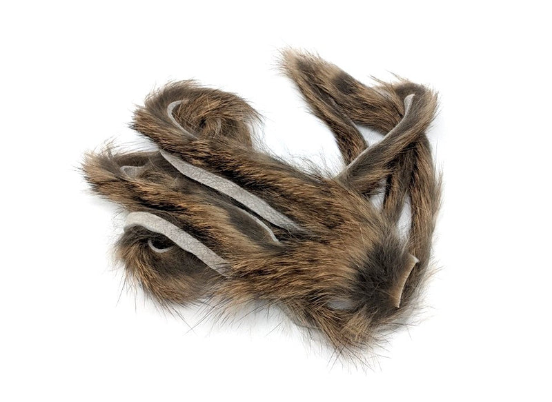 Hareline Rabbit Strips Sand Variant Hair, Fur