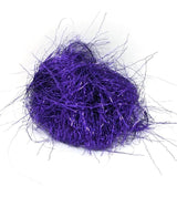 Hareline Ripple Ice Fiber #109 Electric Purple Flash, Wing Materials