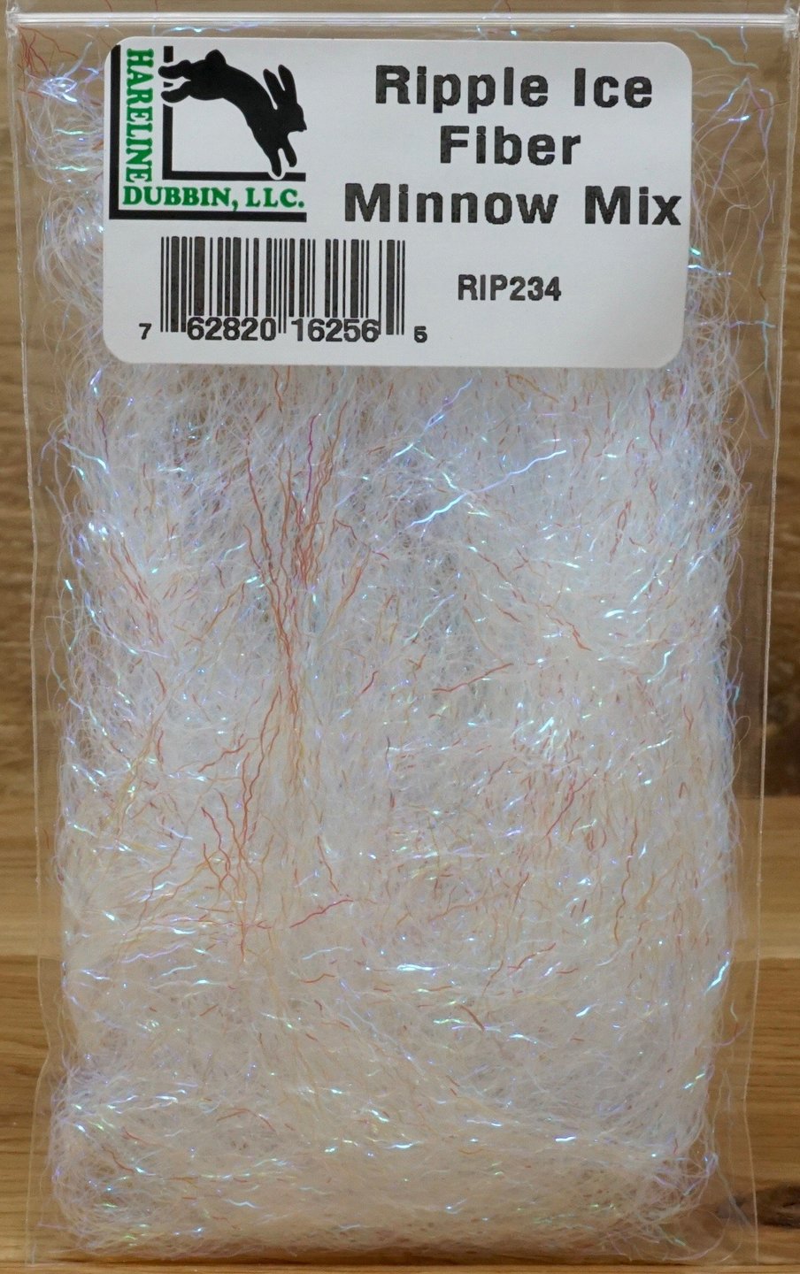 Hareline Ripple Ice Fiber #234 Minnow Mix Pearl Flash, Wing Materials