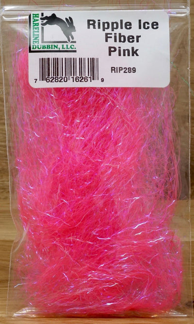 Hareline Ripple Ice Fiber #289 Pink Flash, Wing Materials
