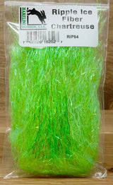 Hareline Ripple Ice Fiber #54 Chartruese Flash, Wing Materials