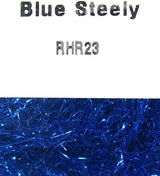 Hareline Ripple Ice Hair 4 inch #23 Blue Steely Flash, Wing Materials