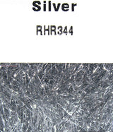 Hareline Ripple Ice Hair 4 inch #344 Silver Flash, Wing Materials