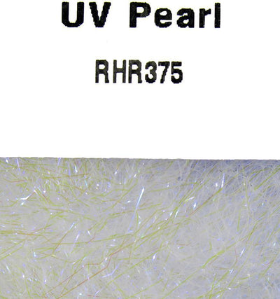 Hareline Ripple Ice Hair 4 inch #375 UV Pearl Flash, Wing Materials