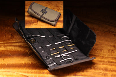 Hareline Roll Up Fly Tying Tool Pouch Fly Tying Tool