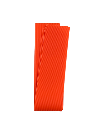 Hareline Round Rubber Leg Material Orange / Medium Rubber Legs