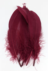 Hareline Select Goose Shoulder Claret #63 Saddle Hackle, Hen Hackle, Asst. Feathers