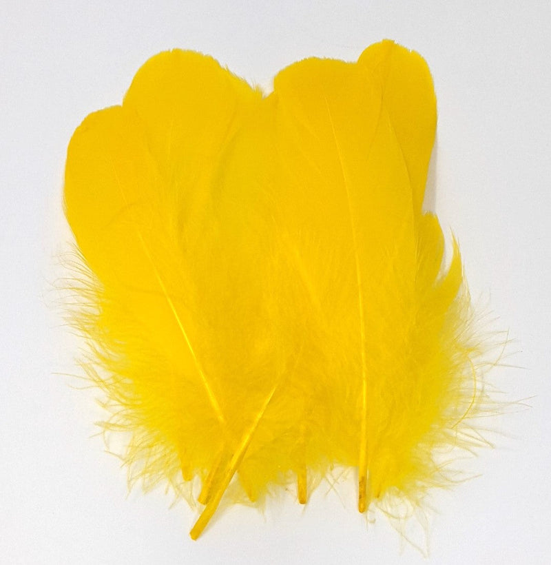 Hareline Select Goose Shoulder Yellow 