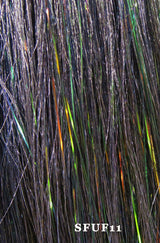 Hareline Senyo Fusion Fibers #11 Black Flash, Wing Materials