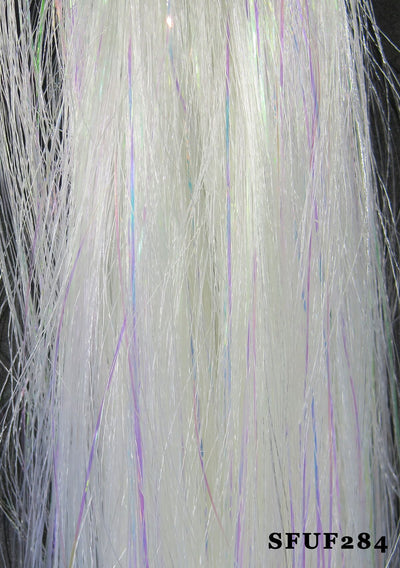 Hareline Senyo Fusion Fibers #284 Pearl White Flash, Wing Materials