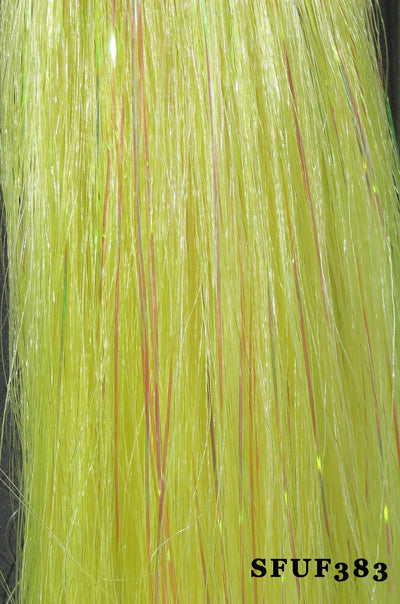 Hareline Senyo Fusion Fibers #383 Yellow Flash, Wing Materials