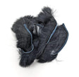 Hareline Silky Bunnybou Strips #11 Black Hair, Fur