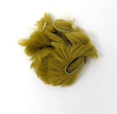 Hareline Silky Bunnybou Strips #263 Olive Hair, Fur