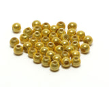 Hareline Small 3D Beads Gold Beads, Eyes, Coneheads