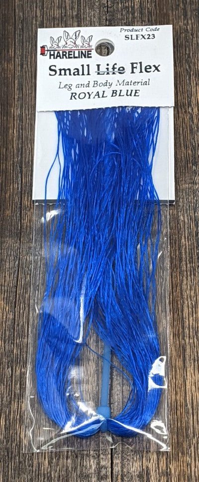 Hareline Small Life-Flex Royal Blue #23 Rubber Legs