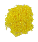 Hareline Solid & Krystal Tinsel Chenille Yellow Chenilles, Body Materials