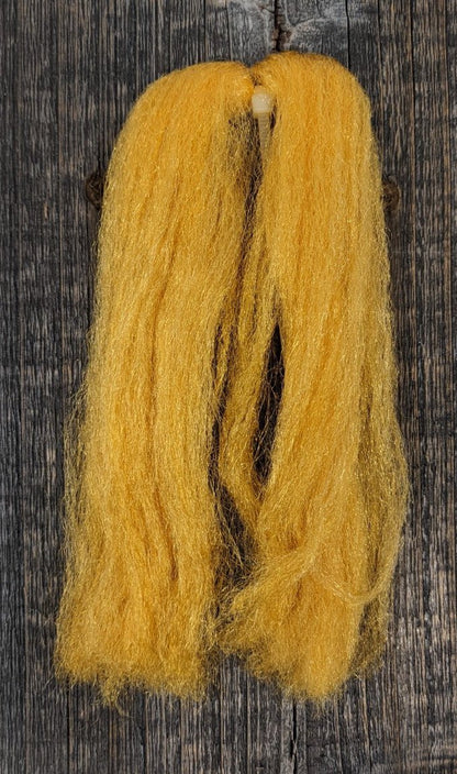 Hareline Sparkle Emerger Yarn #2 Amber Flash, Wing Materials