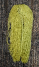 Hareline Sparkle Emerger Yarn #212 Light Olive Flash, Wing Materials