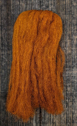 Hareline Sparkle Emerger Yarn #48 Burnt Orange Flash, Wing Materials