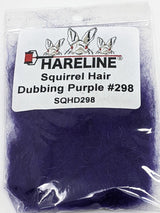 Hareline Squirrel Hair Dubbing Purple #298 Dubbing