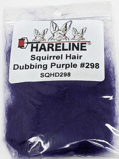 Hareline Squirrel Hair Dubbing Purple #298 Dubbing