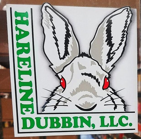 Hareline Dubbin Sticker 2 Pack - White