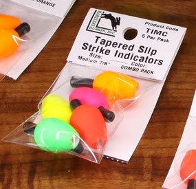 Hareline Tapered Slip Indicator Combo Pack Medium 7/8 Inch