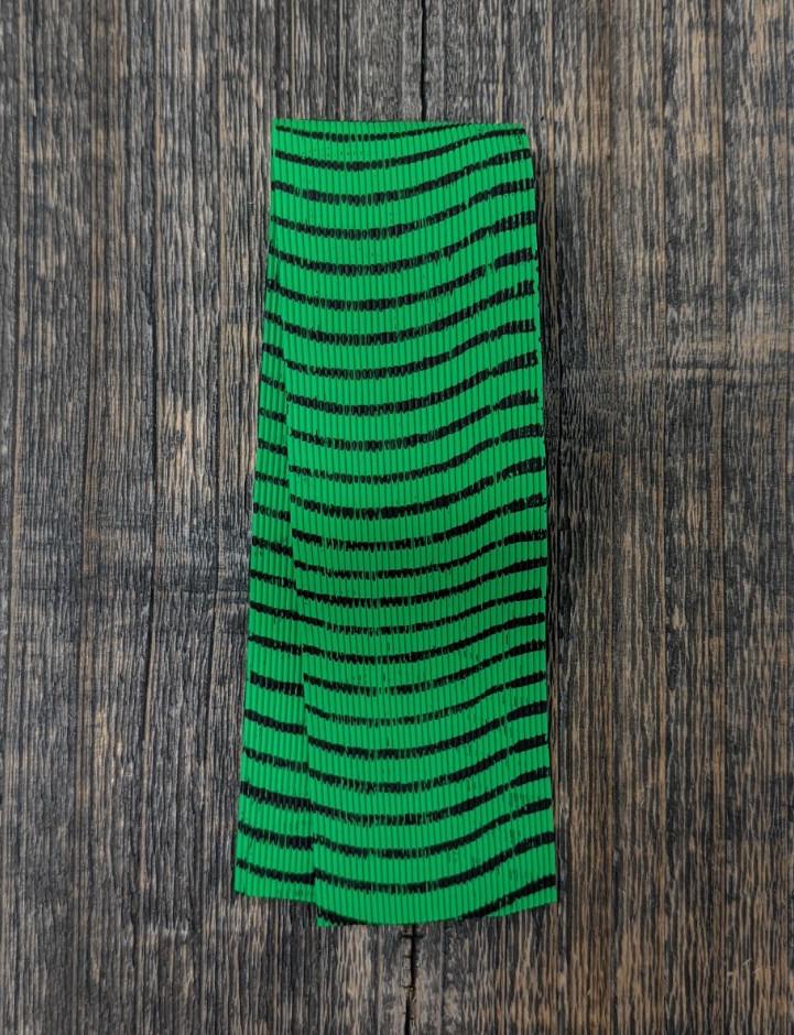 Hareline Tarantu-Leggs Green Chartreuse Black Barred 
