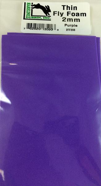 Hareline 2mm Foam Purple