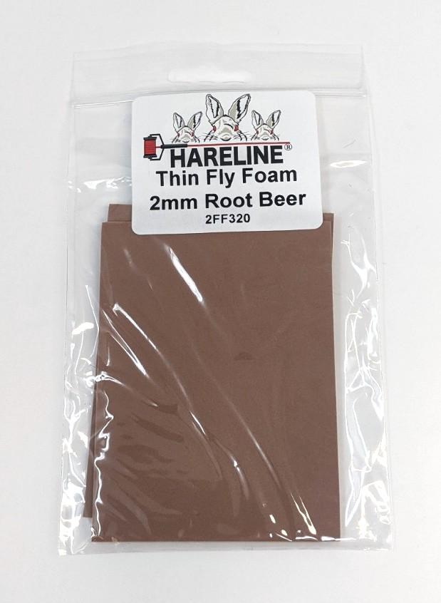 Hareline Thin Fly Foam 2mm Root Beer Chenilles, Body Materials