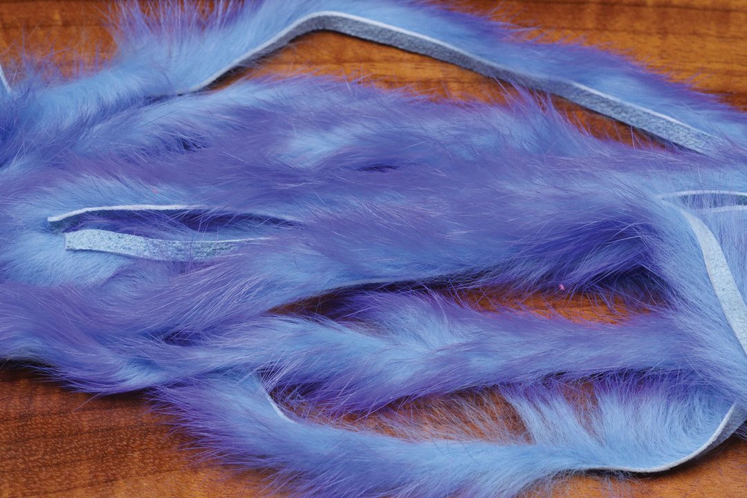 Hareline Dubbin Two Toned Rabbit Strips Fly Tying