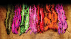 Hareline Dubbin Two Toned Rabbit Strips Fly Tying