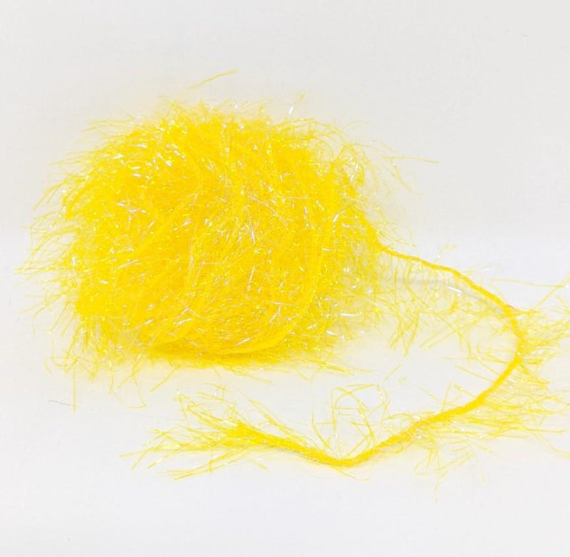 Hareline UV Polar Chenille UV Yellow / Large Chenilles, Body Materials