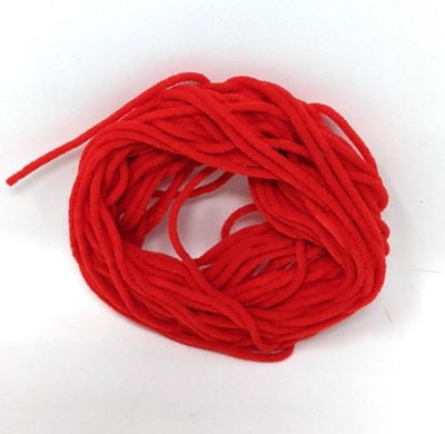 Hareline Velvet Chenille San Juan Red / Micro Chenilles, Body Materials