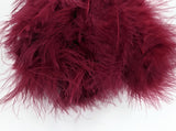 Hareline Wooly Bugger Marabou #63 Claret Saddle Hackle, Hen Hackle, Asst. Feathers