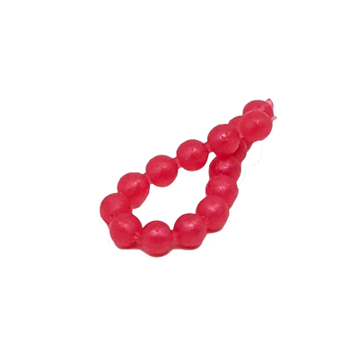 Hareline Zap Roe and Go #360 Sockeye Red / 6mm Chenilles, Body Materials
