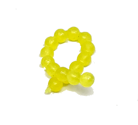 Hareline Zap Roe and Go #385 Fl Yellow Chartreuse / 8mm Chenilles, Body Materials